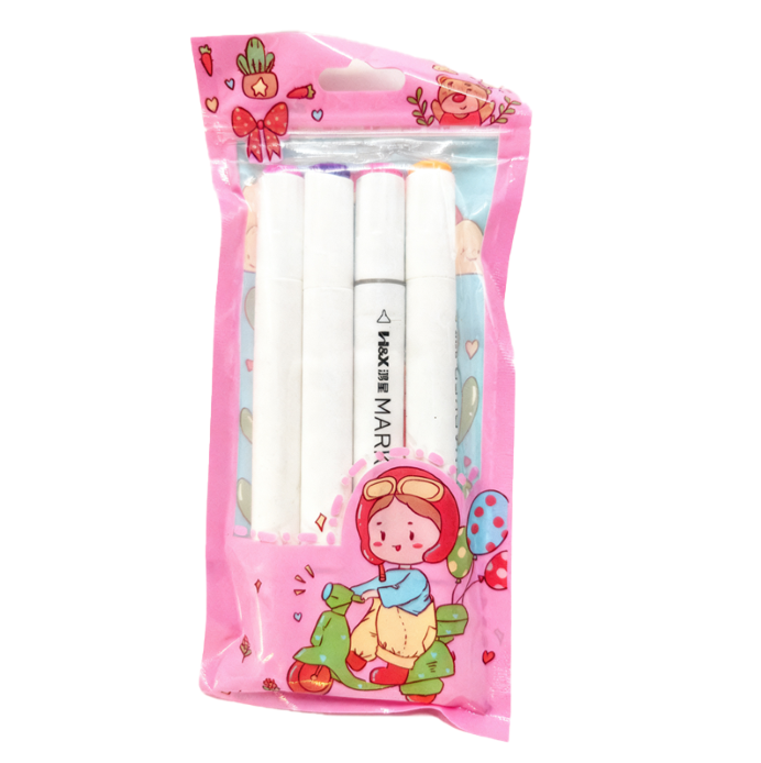 马克笔学生无毒水洗幼儿园儿童美术水彩笔