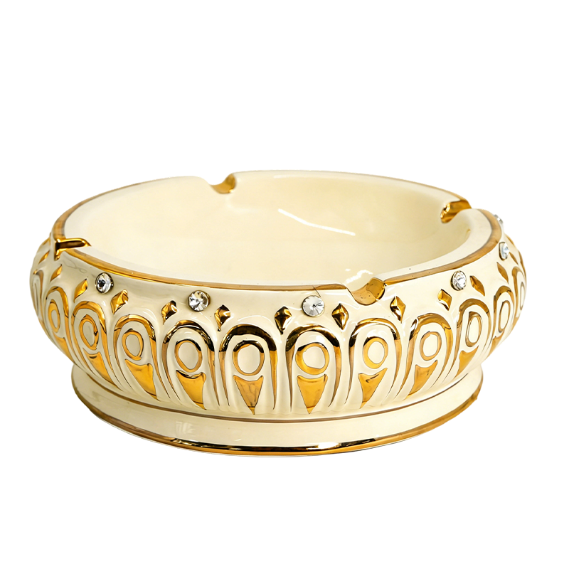 轻奢陶瓷烟灰缸