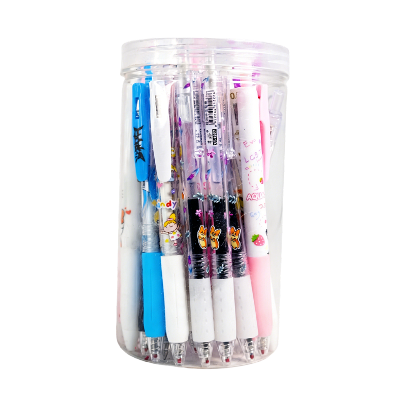 彩色闪粉凝胶笔套装