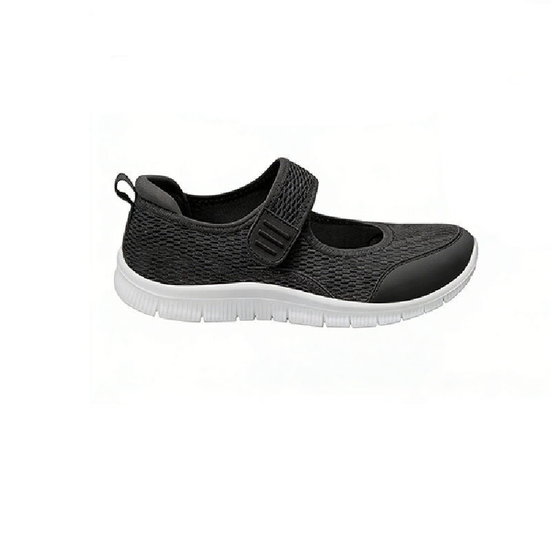 老年女性运动鞋家居休闲夏季防滑透气网面鞋