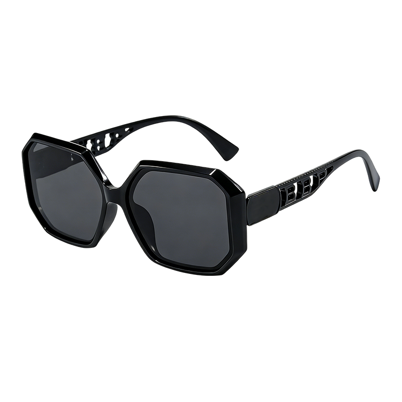 复古大框显瘦偏光墨镜女 防晒防紫外线街拍高级感驾驶太阳镜