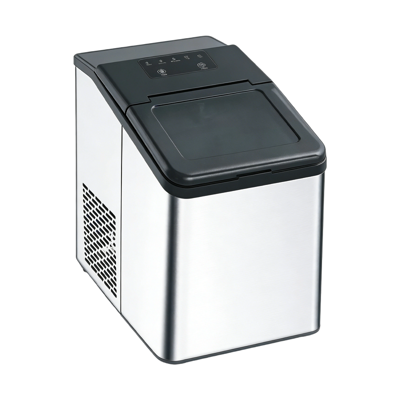 不锈钢台面制冰机 自动制冰 快速出冰 商用家用两用