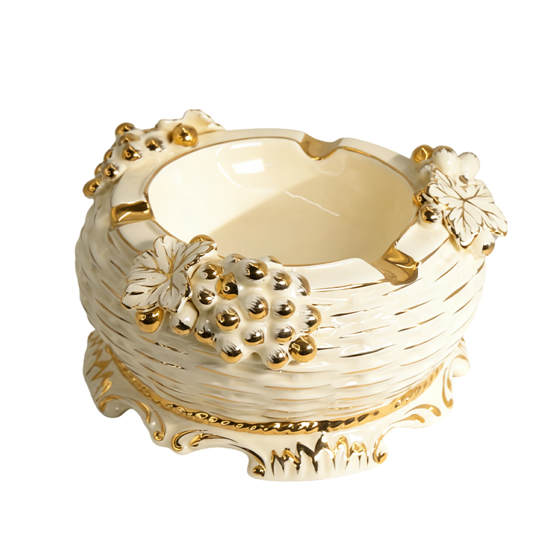 轻奢陶瓷烟灰缸