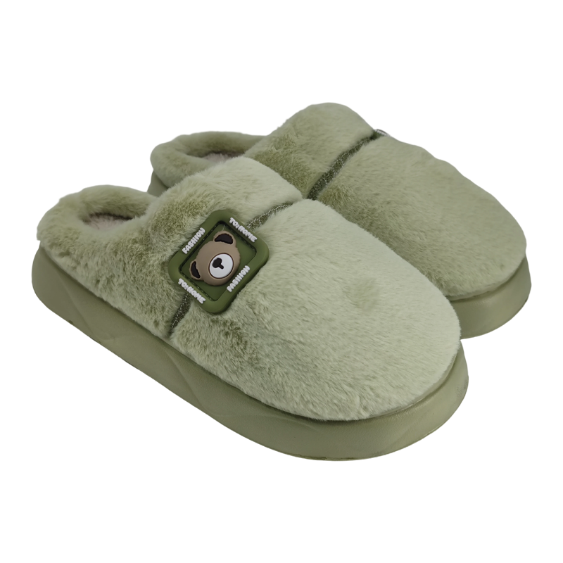 棉拖鞋，室内家居毛毛绒拖鞋