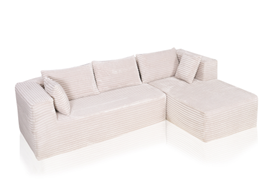 灯芯绒沙发，白色32密高密度海绵独立弹簧