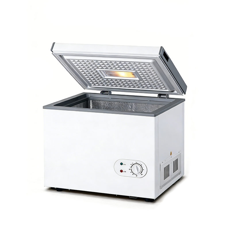 146L 卧式小冰柜 冷藏冷冻两用 家用租房节能冷柜